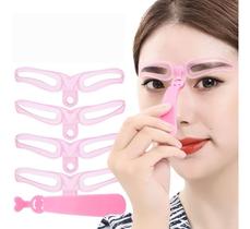 Moldes Alinhador De Sobrancelha - Kit Com 4 Unidades Moldes Alinhador De Sobrancelha - Kit Com 4 Unidades