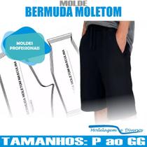 Moldes Bermuda Moletom, Modelagem&Diversos, P Ao Gg