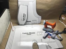 Moldes Cueca Boxer - Impresso E Plastificado