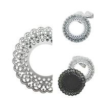 Moldes De Corte De Metal Em Forma Circular Para Scrapbooking, Artesanato Em Papel, Faca, Lâmina,