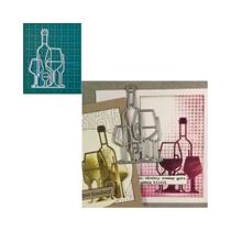 Moldes De Corte De Metal Para Artesanato Em Papel, Estêncil De Embossing, Faca, Molde, Lâmina,