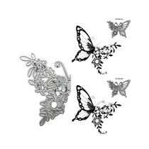 Moldes De Corte Metálico Para Decoração De Borboletas Para Scrapbook, Faca De Artesanato, Lâmina De