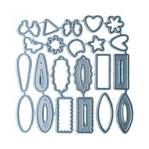 Moldes De Corte Metálico Para Scrapbooking, Papel Artesanal, Estênceis De Embossing