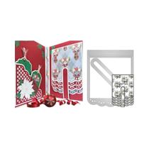 Moldes De Corte Metálicos De Natal Para Fazer Álbum De Scrapbooking E Cartões Com Fivela De Canto