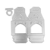 Moldes De Corte Para Lanternas, Estêncil De Metal Para DIY, Scrapbooking, Embossing, Cartões De