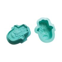 Moldes De Sabão De Silicone Em Forma De Palma De Mão DIY Para Fazer Sabonetes Artesanais E Velas De