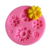 Moldes De Silicone 3D Para Flores Para Bolos, Doces, Chocolate, Confeitaria, Ferramenta De Cozinha