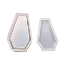 Moldes De Silicone De Resina Para Halloween: Caixa De Armazenamento Em Formato De Caixão, Molde