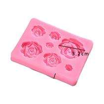 Moldes De Silicone Em Forma De Flor De Peônia Para Decoração De Bolos, Cupcakes, Fondant, Sabão,