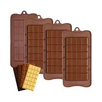 Moldes De Silicone Para Barras De Chocolate, Livres De BPA, Fácil De Desenformar, Antiaderentes, Moldes De Silicone Para Barras De Chocolate, Livres De BPA, Fácil De Desenformar, Antiaderentes,