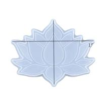 Moldes De Silicone Para Porta-Copos De Resina Epóxi Em Forma De Flor De Lótus, DIY