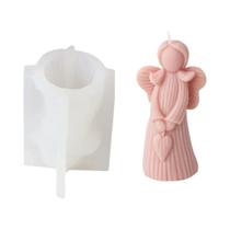 Moldes De Silicone Para Velas De Menina Fada, Boneca De Desenho Animado, Sabonete De Resina,