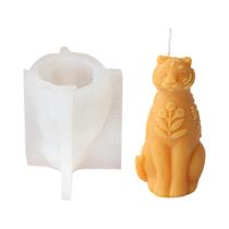 Moldes De Silicone Para Velas Em 3D Com Animais, Pássaro, Tigre, Gato, Cachorro, Sabonete Fofo, DIY,