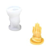 Moldes De Silicone Para Velas Em Forma De Mão Guanyin 3D, Diferentes Formas De Gestos, Moldes De Moldes De Silicone Para Velas Em Forma De Mão Guanyin 3D, Diferentes Formas De Gestos, Moldes De