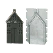 Moldes De Velas Em Forma De Casa De Madeira 3D, Kit DIY De Fabricação De Velas Em Acrílico, Presente Moldes De Velas Em Forma De Casa De Madeira 3D, Kit DIY De Fabricação De Velas Em Acrílico, Presente