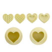 Moldes ejetor max p/ brigadeiros corações babados-blue star
