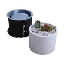 Moldes Grandes De Silicone Para Vasos De Flores De Cimento, Suporte Para Canetas De Gesso, Moldes Grandes De Silicone Para Vasos De Flores De Cimento, Suporte Para Canetas De Gesso,