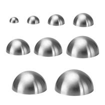 Moldes para cerâmica Stufool em aço inoxidável, 9 tamanhos, meia esfera Moldes para cerâmica Stufool em aço inoxidável, 9 tamanhos, meia esfera