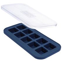 Moldes para congelador de silicone Souper Cubes, 30 ml de mirtilo, pacote com 1 pacote Moldes para congelador de silicone Souper Cubes, 30 ml de mirtilo, pacote com 1 pacote