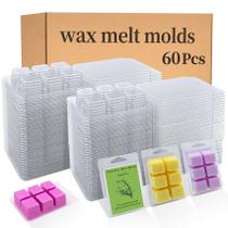 Moldes para derretimento de cera PCREGPAE, 60 unidades, tipo concha reforçados Moldes para derretimento de cera PCREGPAE, 60 unidades, tipo concha reforçados