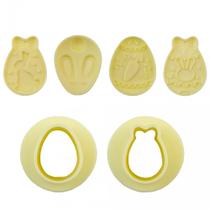 Moldes Para Ejetor Max Caça aos Ovos - 6 Peças Moldes Para Ejetor Max Caça aos Ovos - 6 Peças