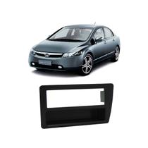 Moldura 1 Din Painel Honda Civic 2001 até 2006 Fiamon