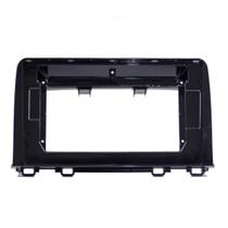 Moldura 10 Polegadas Black Piano Com Acabamento Prata CR-V 2017/2018/2019/2020 Expex - EPX10HO006