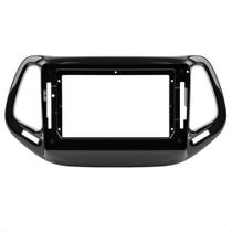 Moldura 10 Polegadas Black Piano Jeep Compass 2016/2017/2018/2019/2020 Expex - EPX10JP002