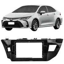 Moldura 10 Polegadas Corolla Gli 2014 à 2017 Black Piano Painel Central Multimidia Expex Epx10to005