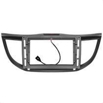 Moldura 10 Polegadas Grafite Com Suporte De Fixação CR-V 2012/2013/2014/2015/2016 Expex - EPX10HO003