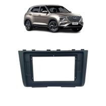 Moldura 10 polegadas hyundai creta 2022 preto fosco - Joker