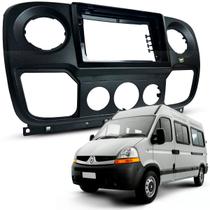 Moldura 10 Polegadas Master 2010 2011 2012 2013 2014 2015 2016 2017 2018 2019 Preto Fosco