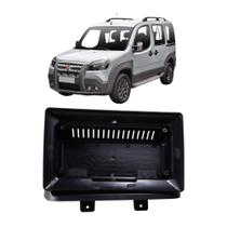 Moldura 10" Polegadas na cor Preta compatível com Doblo 2002 a 2022 Expex - EPX10FT001