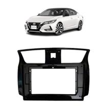 Moldura 10" polegadas nissan sentra 2015/19 black piano Moldura 10" polegadas nissan sentra 2015/19 black piano