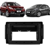 Moldura 10" polegadas pegeout 2008/208 2014/18 preto fosco