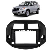 Moldura 10 polegadas toyota rav 4 2006 a 2013 preta