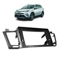 Moldura 10 polegadas toyota rav 4 2013/19 abertura do difusor de ar cinza