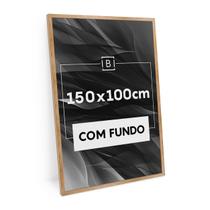 Moldura 150x100 Cm C/ Fundo Quadro Foto Retrato Mdf Emoldurar Painel Quebra-cabeça Moldura 150x100 Cm C/ Fundo Quadro Foto Retrato Mdf Emoldurar Painel Quebra-cabeça