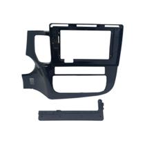 Moldura 2 Din 10 Polegadas Fiamon Mitsubishi Outlander 2013 à 2020 Black Piano