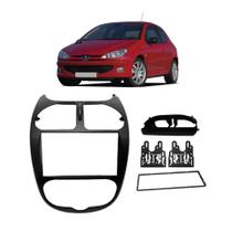 Moldura 2 Din 206 2004 2005 2006 2007 2008 7 Polegadas Moldura 2 Din 206 2004 2005 2006 2007 2008 7 Polegadas