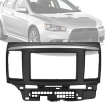 Moldura 2 Din 7" Polegadas Mitsubishi Lancer 2010 em Diante