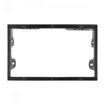Moldura 2 Din 7 Polegadas Preto Fosco Polo/Fox/Golf Space Fox/Ecosport/Fiesta Padrão Chinês Permak - 89/A 16