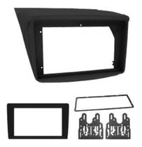 Moldura 2 Din 9 e 7 Polegadas Mitsubishi L200 Triton E Pajero Dakar 2009 à 2018