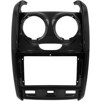 Moldura 2 Din 9 Polegada Duster 14 a 17 Black Pian Epx9rn012