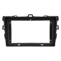Moldura 2 Din 9 Polegadas Fiamon Toyota Corolla G10 2008 à 2014 Preto Fosco