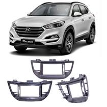 Moldura 2 Din 9 Polegadas Preto Hyundai Tucson 2015 a 2017 EPX9HY007 - Expex Moldura 2 Din 9 Polegadas Preto Hyundai Tucson 2015 a 2017 EPX9HY007 - Expex