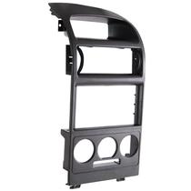 Moldura 2 Din Astra Ar Analógico 1999 à 2012 Preta Painel Central Multimidia 6.2 e 7 Polegadas Mp5