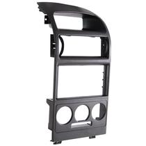 Moldura 2 Din Astra Ar Analógico 1999 à 2012 Preta Painel Central Multimidia 6.2 e 7 Polegadas Mp5