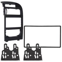 Moldura 2 Din Astra Ar Digital 1999 à 2012 Preta Painel Central Multimidia 6.2 e 7 Polegadas Mp5 Som