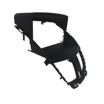 Moldura 2 din chines e japones peugeot 207 08/14 somente para mp5 - preta fosca md Moldura 2 din chines e japones peugeot 207 08/14 somente para mp5 - preta fosca md